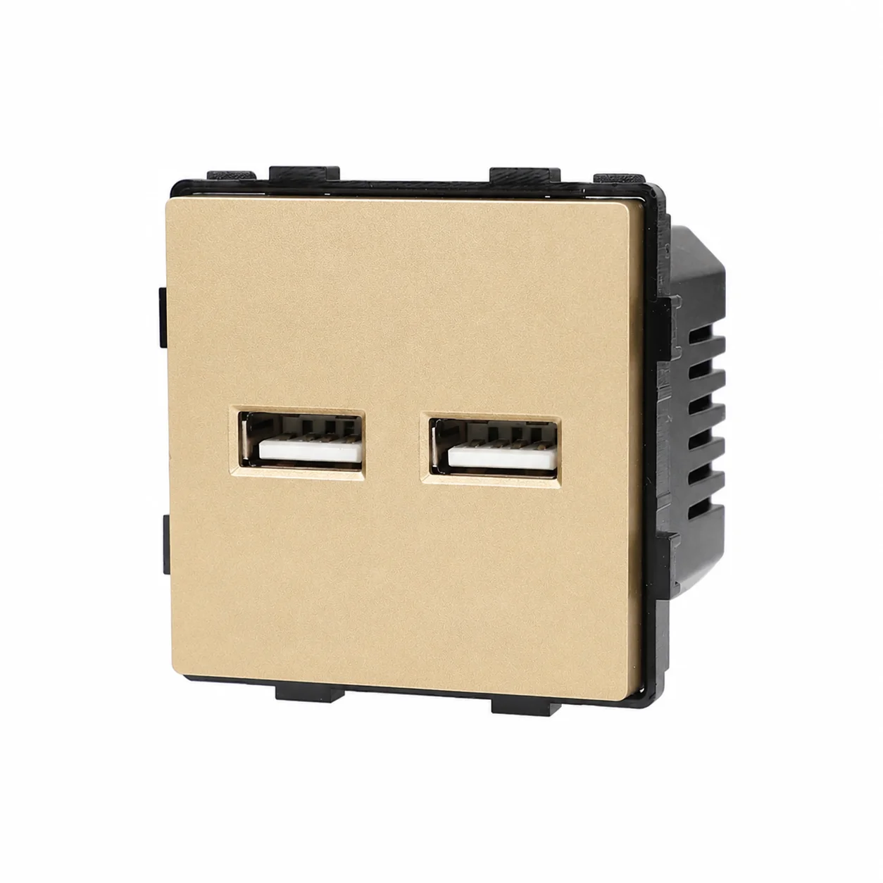 Modul USB nabíječky 2,1 A R-USB-2,1A-G Gold