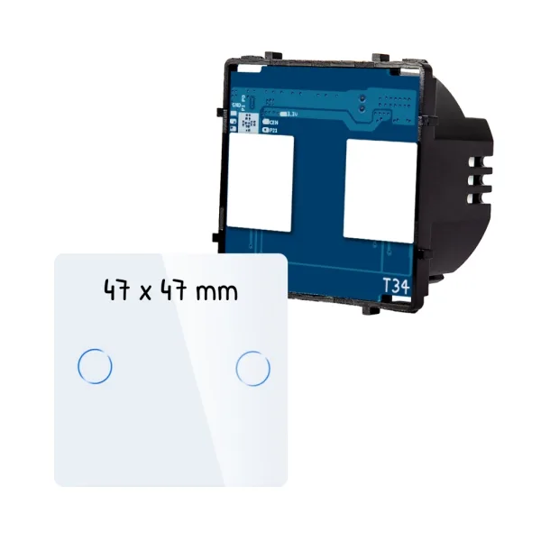Modul dvojitého dotykového vypínače R-T602+CR-W