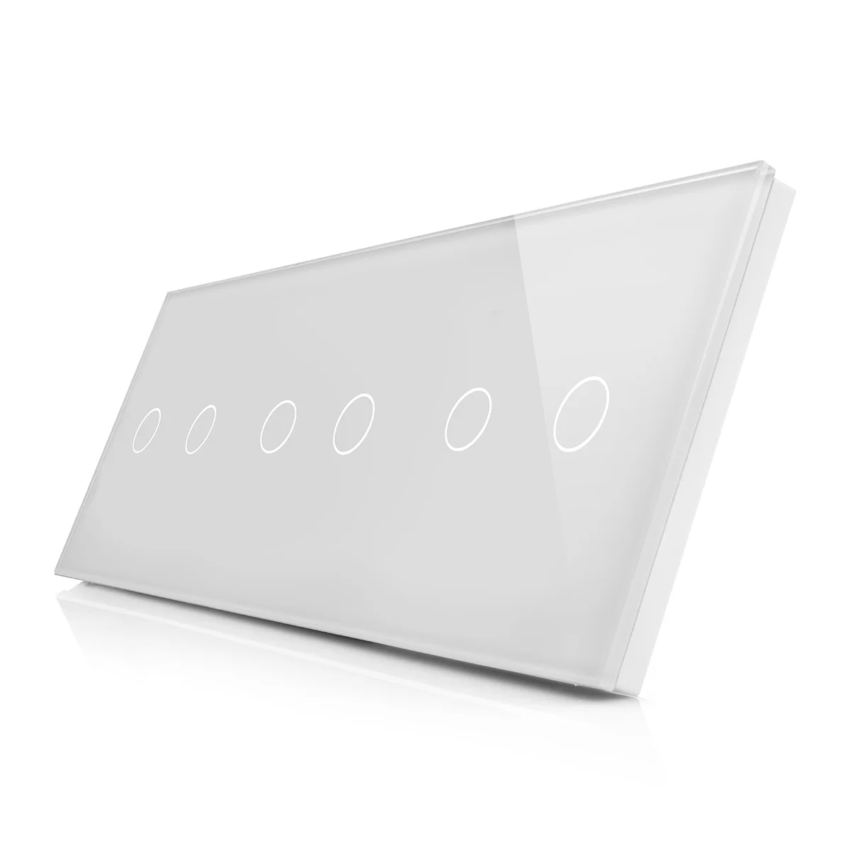 Skleněný panel pro dotykové vypínače ROON R-2C/2C/2C-W