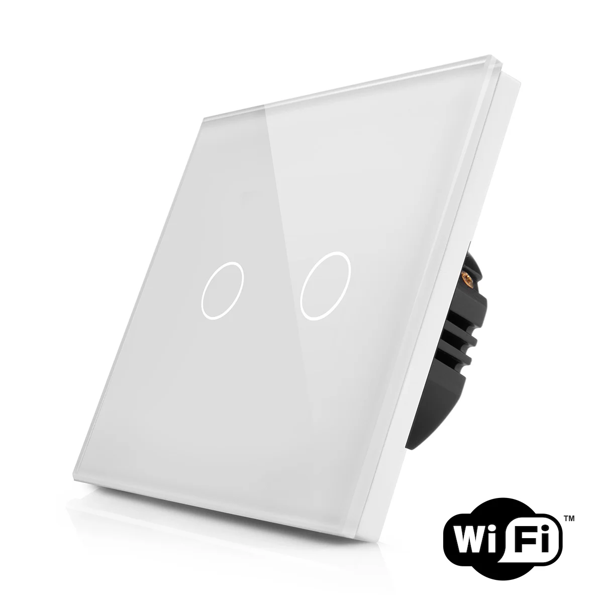 Skleněný dotykový vypínač ROON R-T602-wifi-W