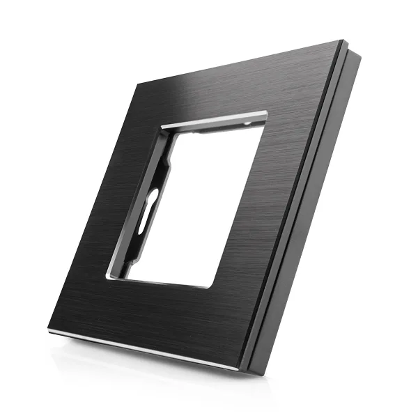 Hliníkový rámeček pro 1 modul ROON - R-1SR-ALU-B