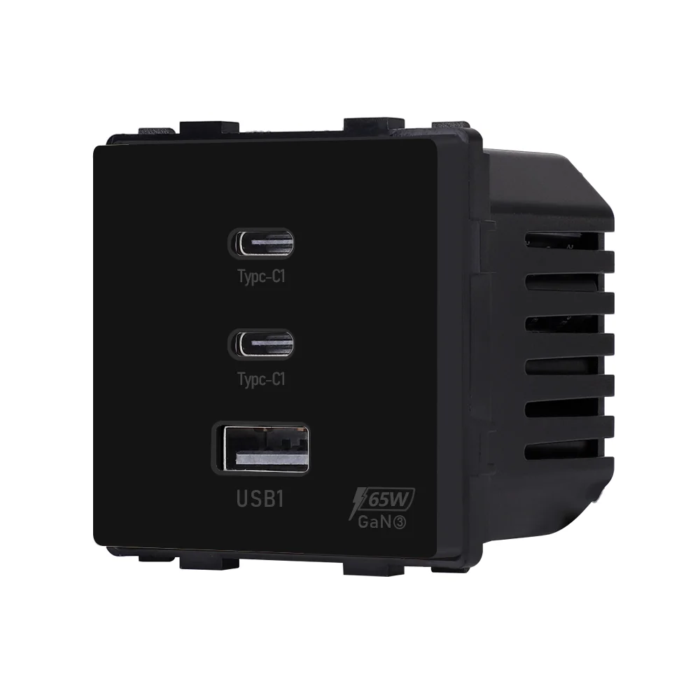 Modul USB nabíječky ROON R-USB-A+C+C-65W-B
